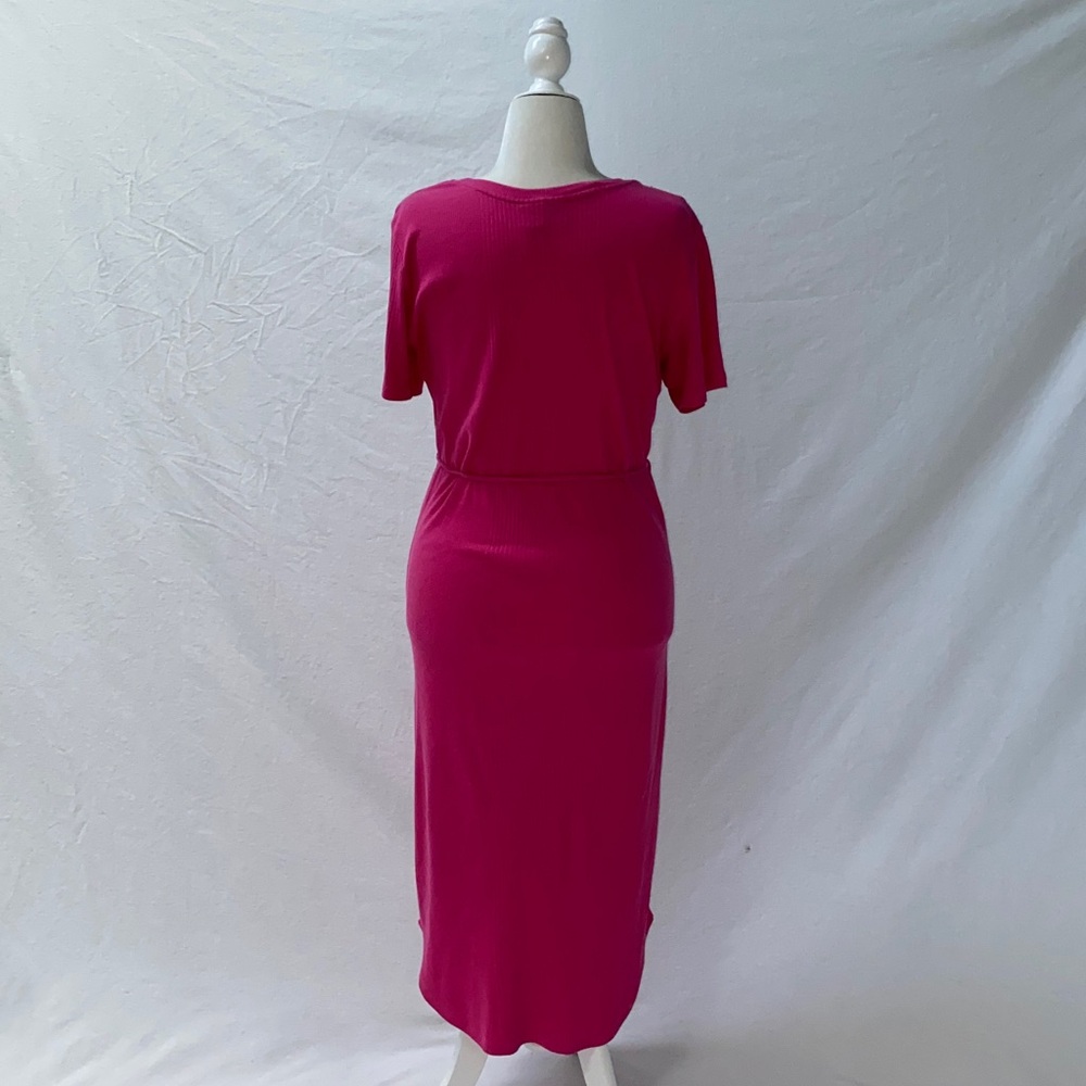 Anthropologie Addy Ribbed Midi Dress by Daily  Practice - fits L to XL - Picture 7 of 9